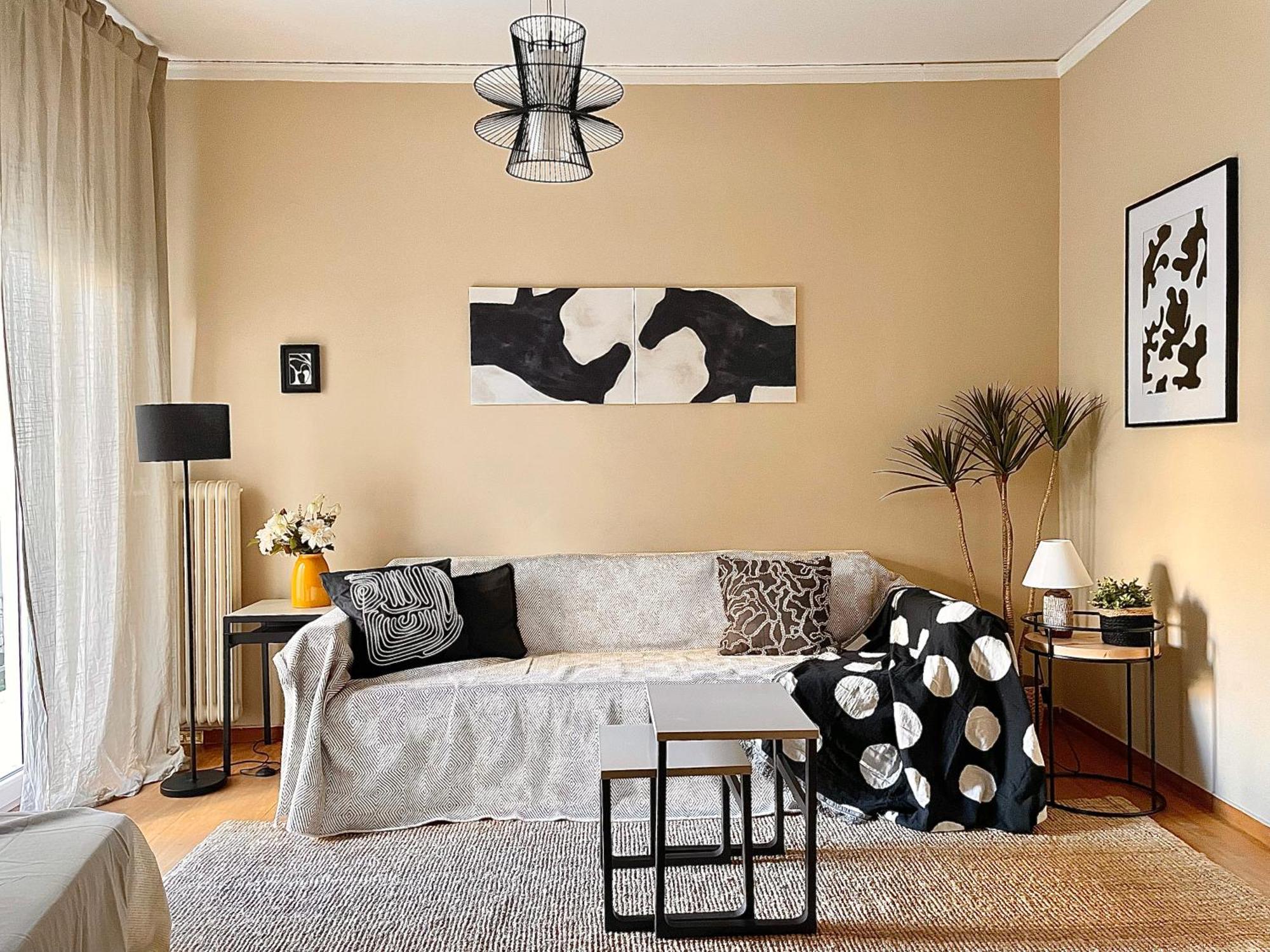 Comfy And Spacious Two Bedroom Apartment With Balcony Atene Esterno foto